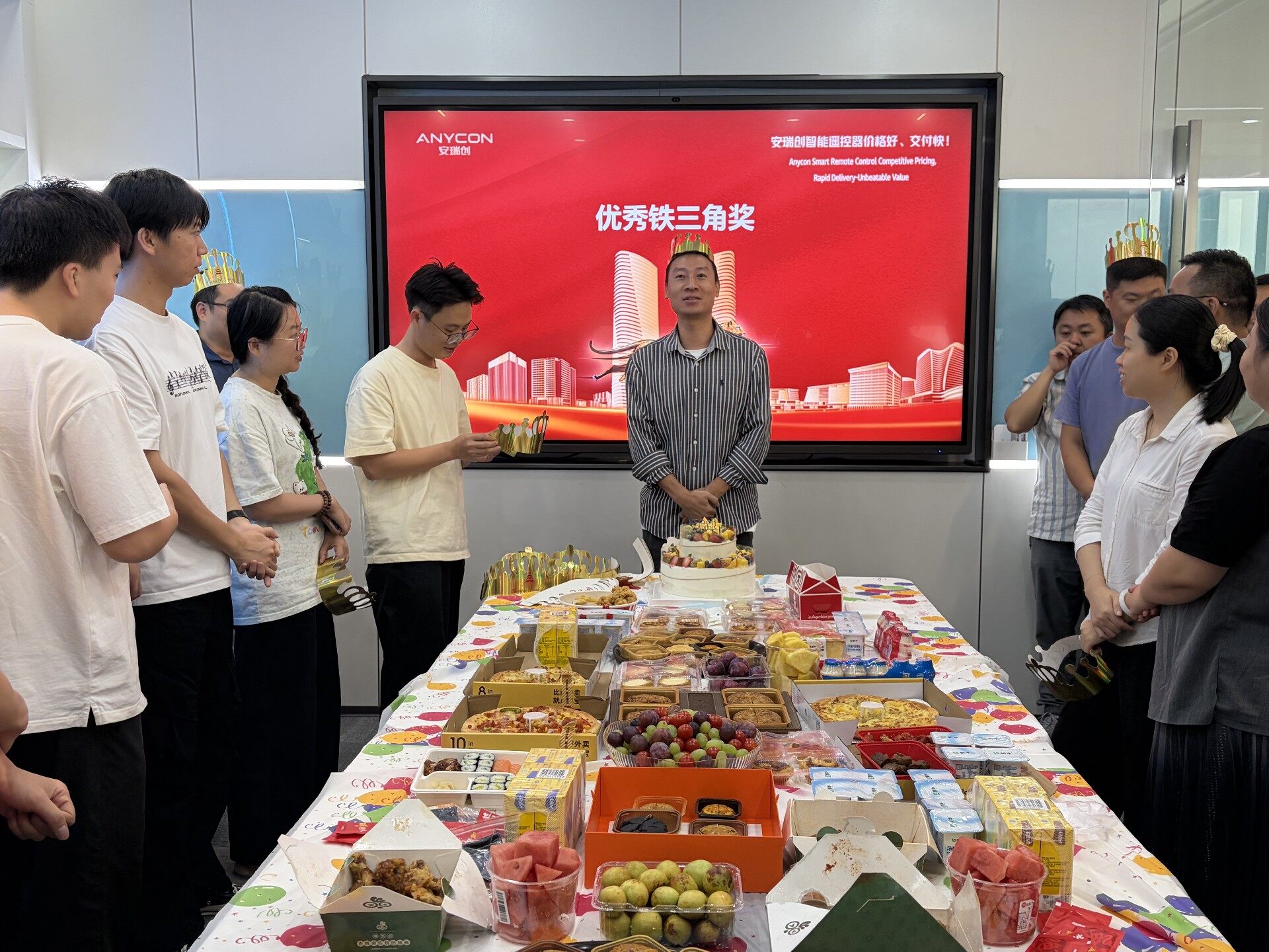 安瑞创(ANYCON)生日会合影 安瑞创(ANYCON)生日会合影